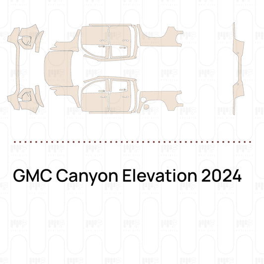 Pre-Cut PPF GMC Canyon Elevation 2024