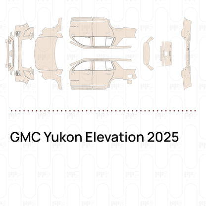 Pre-Cut PPF GMC Yukon Elevation 2025