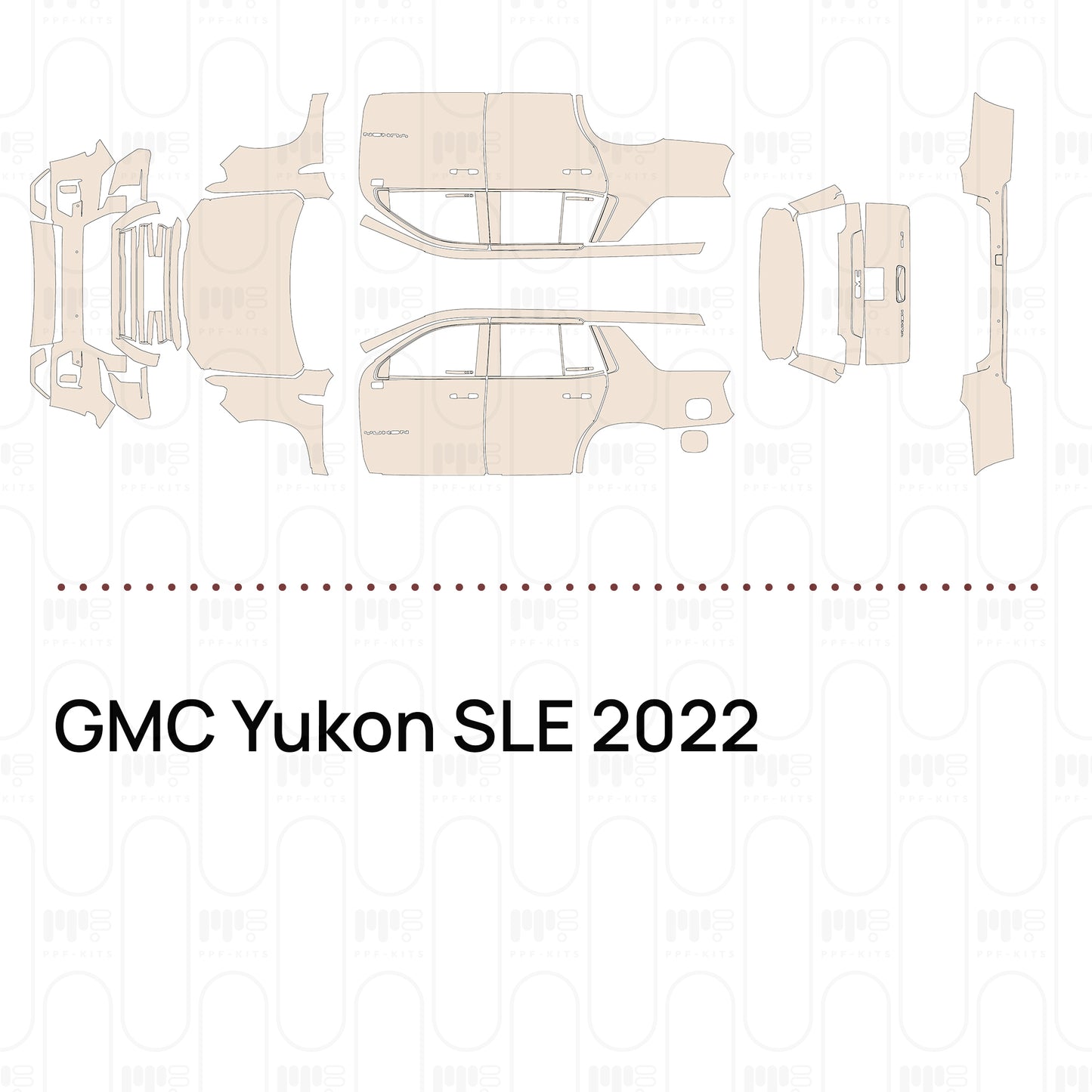 Pre-Cut PPF GMC Yukon SLE 2022