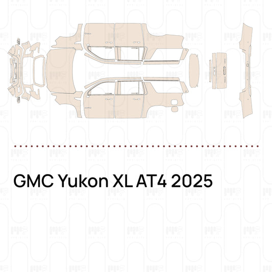 Pre-Cut PPF GMC Yukon XL AT4 2025