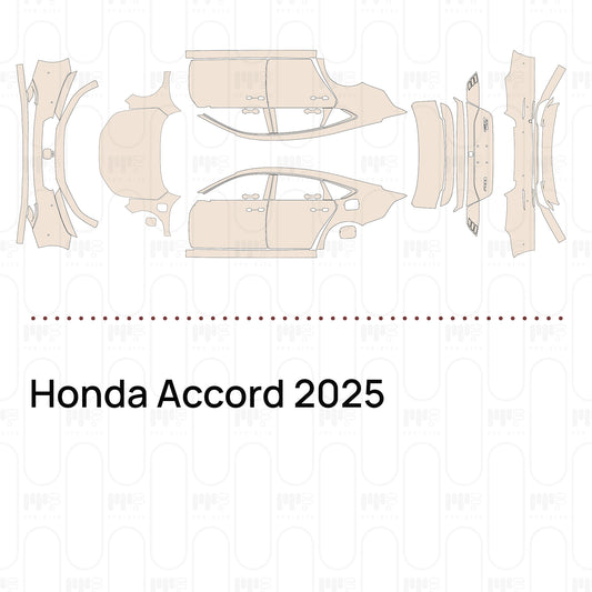 Pre-Cut PPF Honda Accord 2025