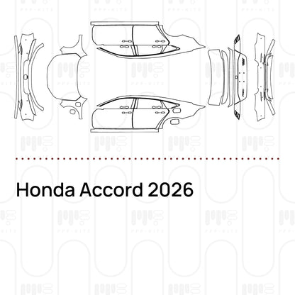 Pre-Cut PPF Honda Accord 2026