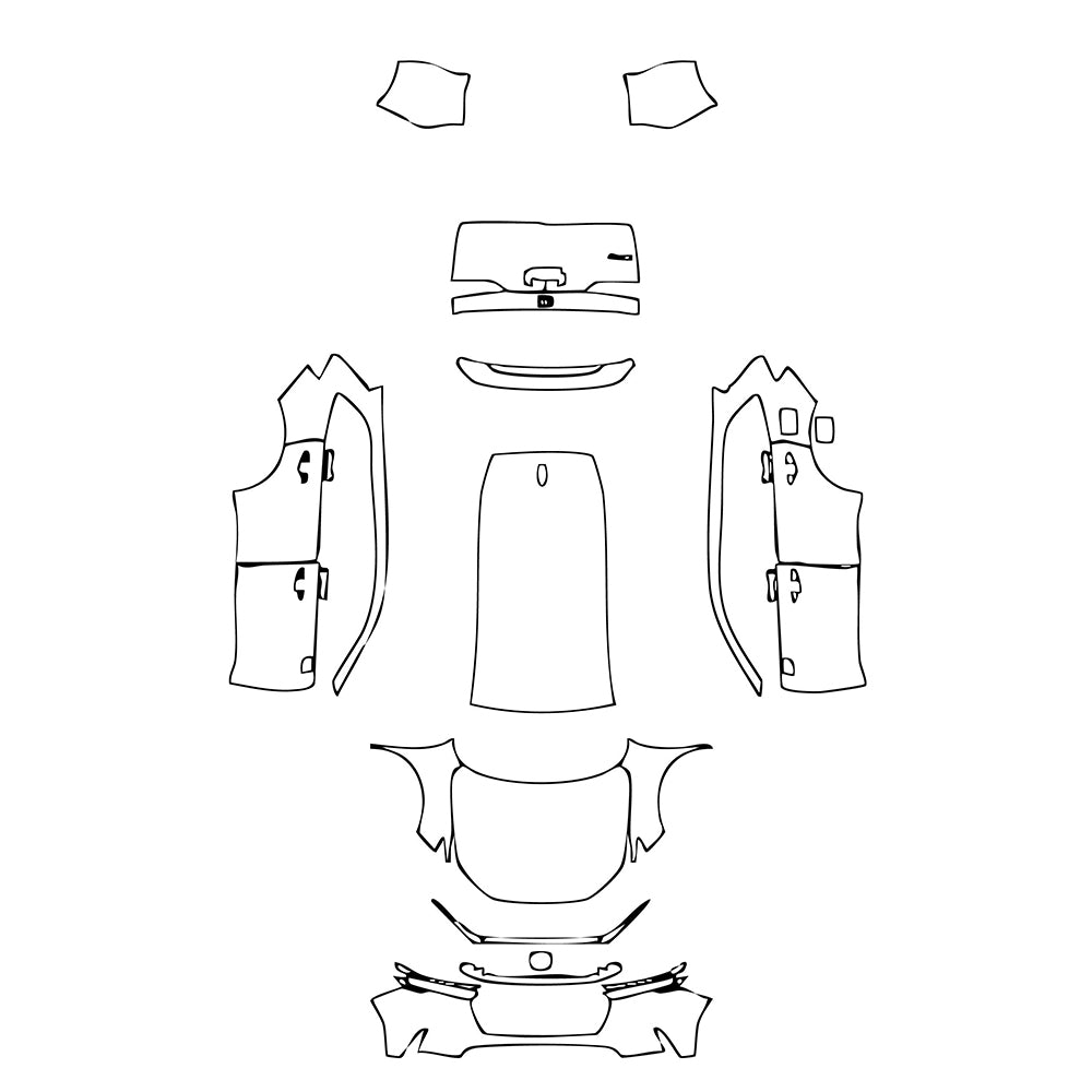 Pre-Cut PPF Honda CR-V (TH) 2025 - PPF-Kits