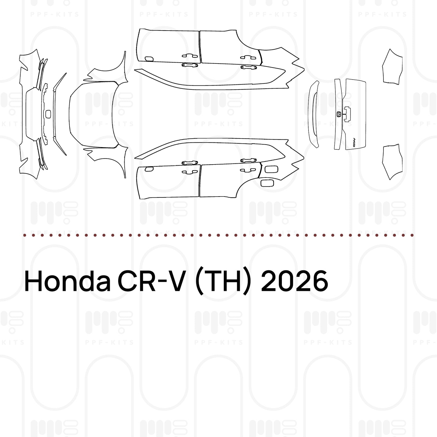 Pre-Cut PPF Honda CR-V (TH) 2026