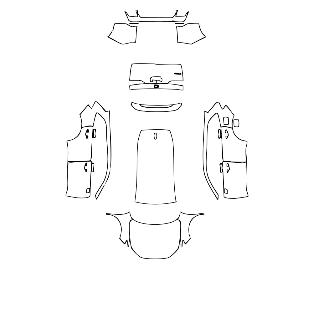 Pre-Cut PPF Honda CR-V (US) 2025 - PPF-Kits