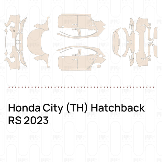 Pre-Cut PPF Honda City (TH) Hatchback RS 2023