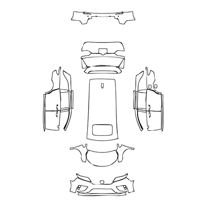 Pre-Cut PPF Honda Odyssey 2018 - PPF-Kits