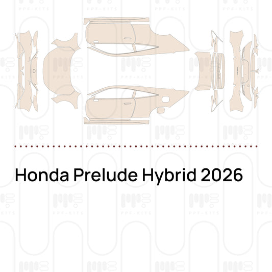 Honda Prelude Hybrid 2026 – Forskåret PPF-lakbeskyttelsesfilm