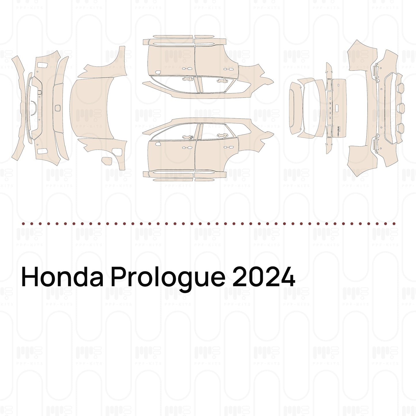 Pre-Cut PPF Honda Prologue 2024