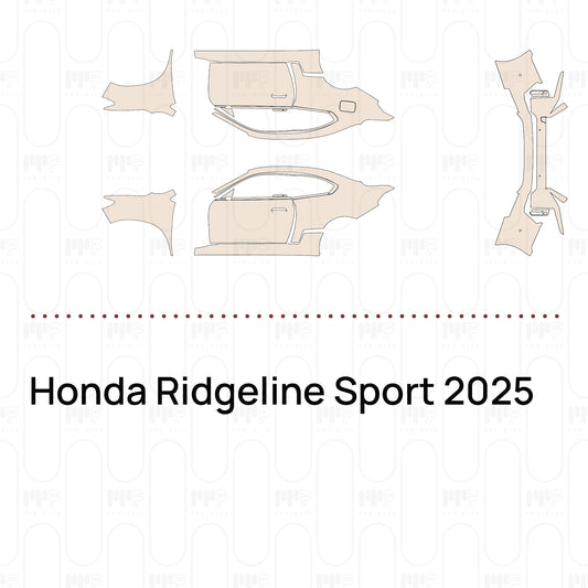 Pre-Cut PPF Honda Ridgeline Sport 2025