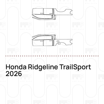 Pre-Cut PPF Honda Ridgeline TrailSport 2026