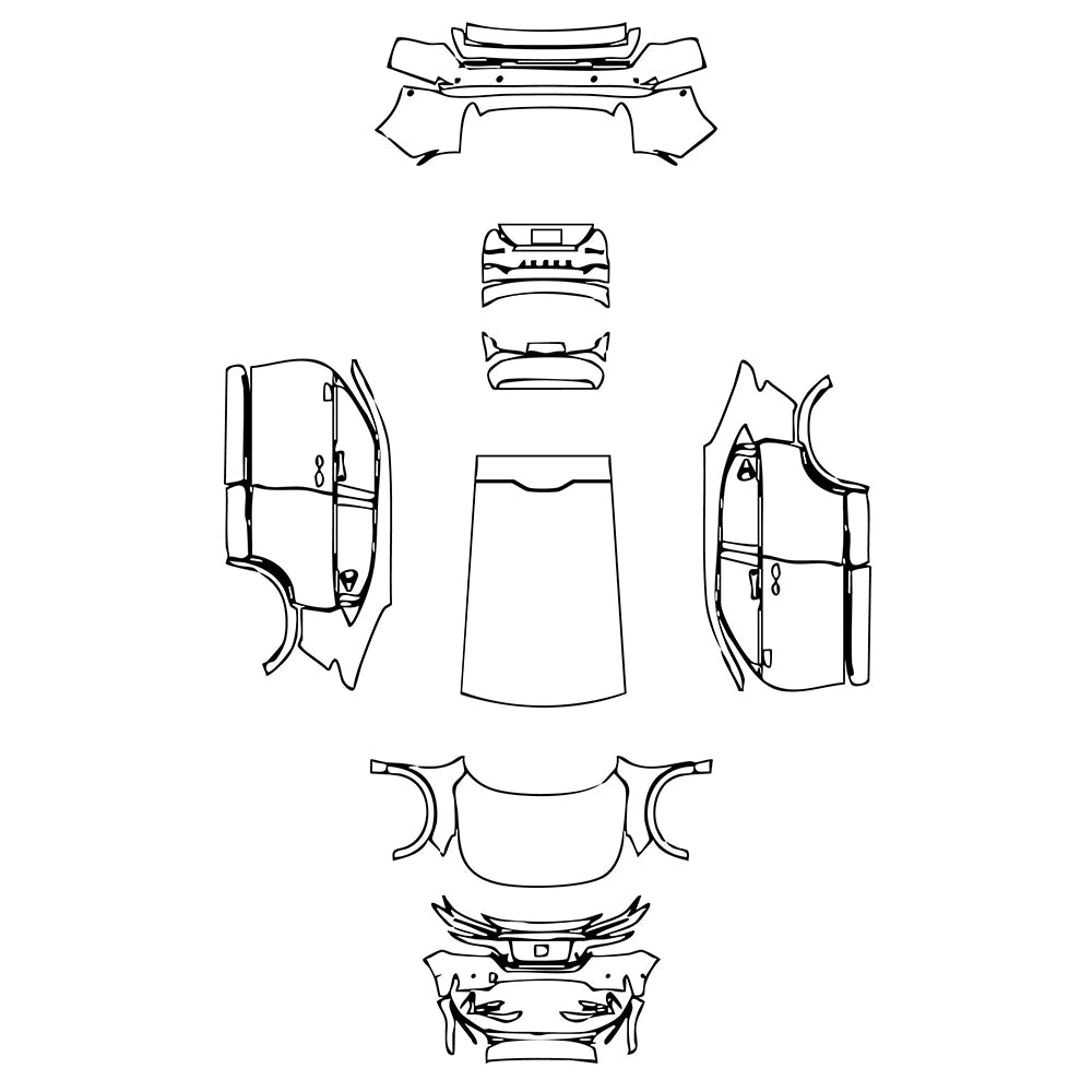 Pre-Cut PPF Honda e:NP1 2023 - PPF-Kits