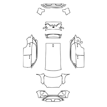 Pre-Cut PPF Hyundai Creta (BR) 2022 - PPF-Kits