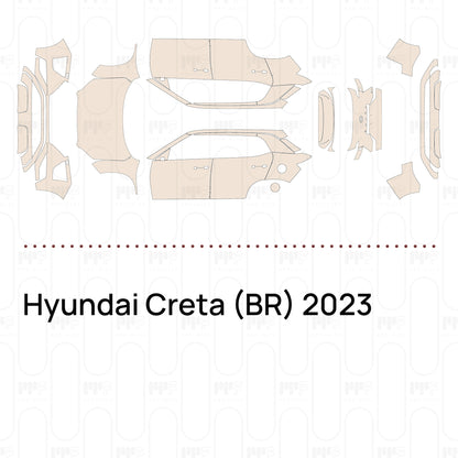Pre-Cut PPF Hyundai Creta (BR) 2023