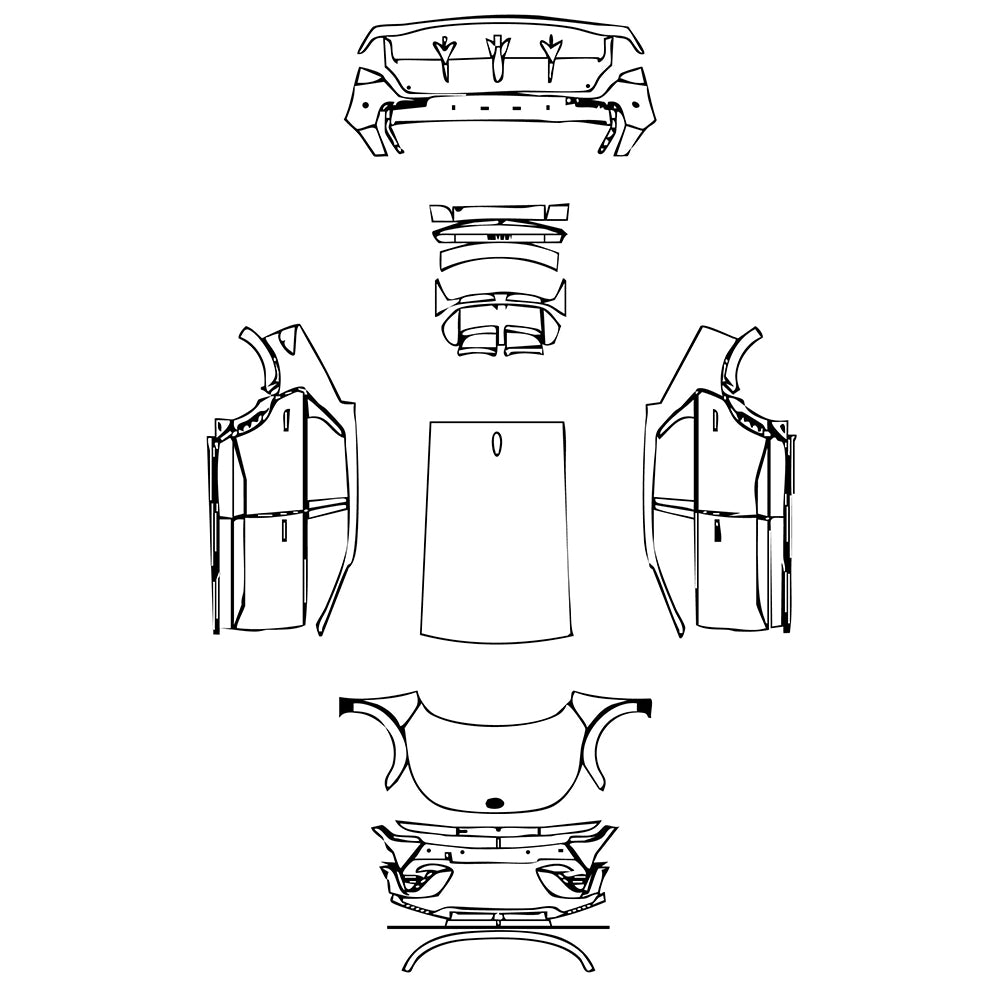 Pre-Cut PPF Hyundai IONIQ 5 N 2025 - PPF-Kits