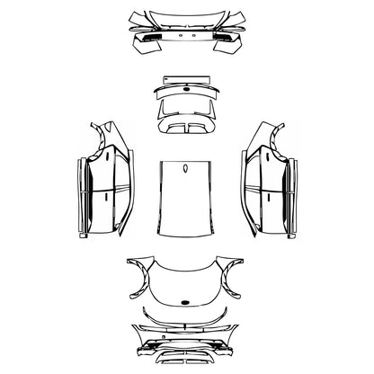 Pre-Cut PPF Hyundai IONIQ 5 (US) 2022 - PPF-Kits