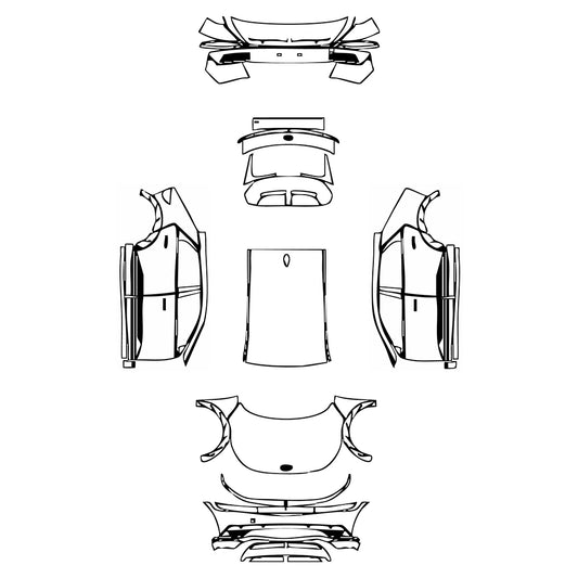 Pre-Cut PPF Hyundai IONIQ 5 (US) 2023 - PPF-Kits