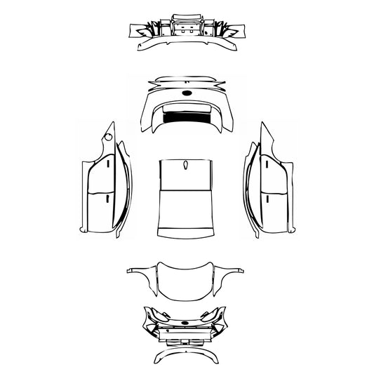 Pre-Cut PPF Hyundai IONIQ 6 (EU) Premium 2023 - PPF-Kits