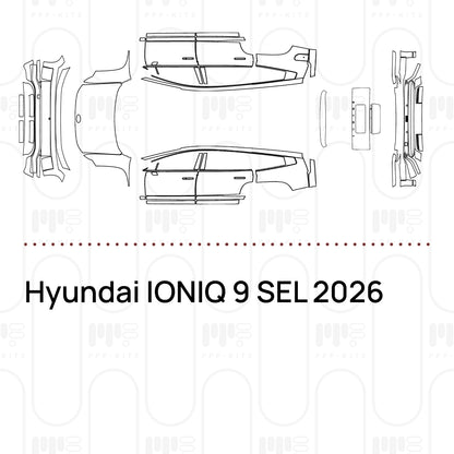 Pre-Cut PPF Hyundai IONIQ 9 SEL 2026