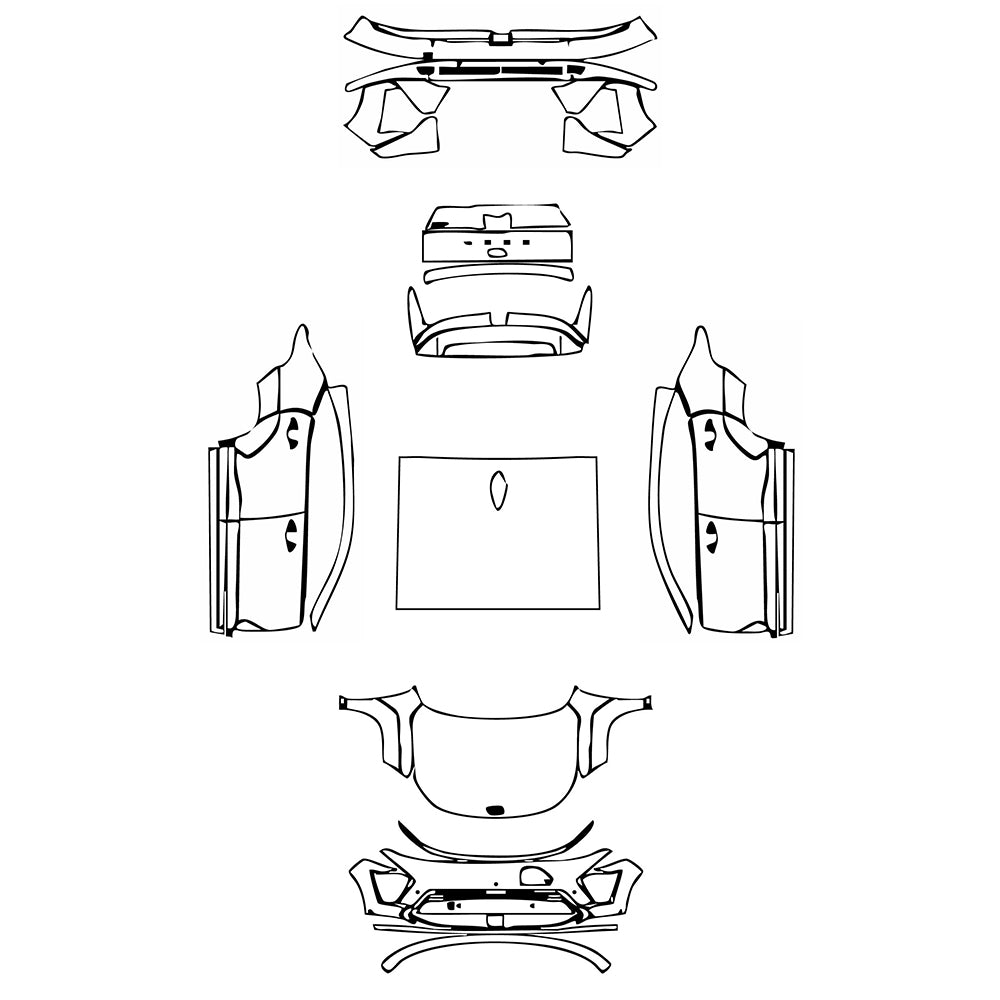 Pre-Cut PPF Hyundai Kona Electric Limited 2024 - PPF-Kits