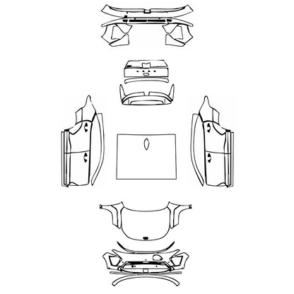Pre-Cut PPF Hyundai Kona Electric Limited 2024 - PPF-Kits