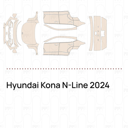 Pre-Cut PPF Hyundai Kona N-Line 2024
