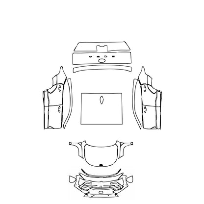 Pre-Cut PPF Hyundai Kona N-Line 2025 - PPF-Kits
