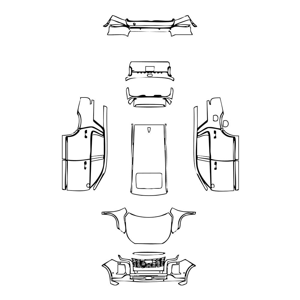 Pre-Cut PPF Hyundai Palisade Calligraphy 2025 - PPF-Kits