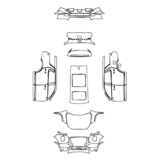 Pre-Cut PPF Hyundai Palisade SEL 2021 - PPF-Kits