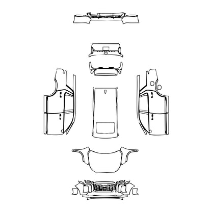 Pre-Cut PPF Hyundai Palisade XRT 2023 - PPF-Kits