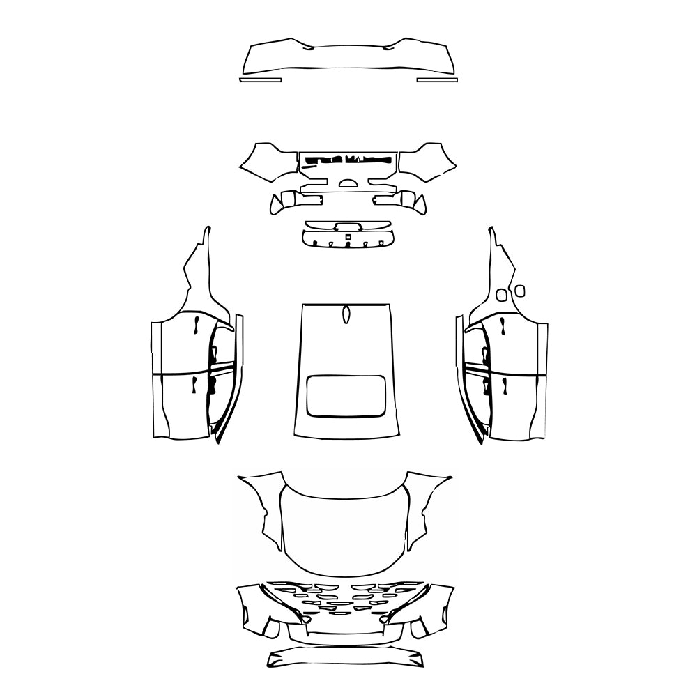 Pre-Cut PPF Hyundai Santa Cruz SEL 2023 - PPF-Kits