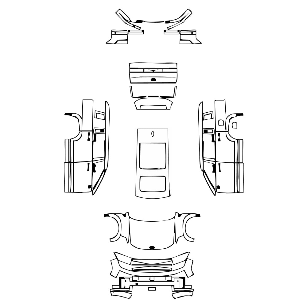 Pre-Cut PPF Hyundai Santa Fe (Au) 2025 - PPF-Kits