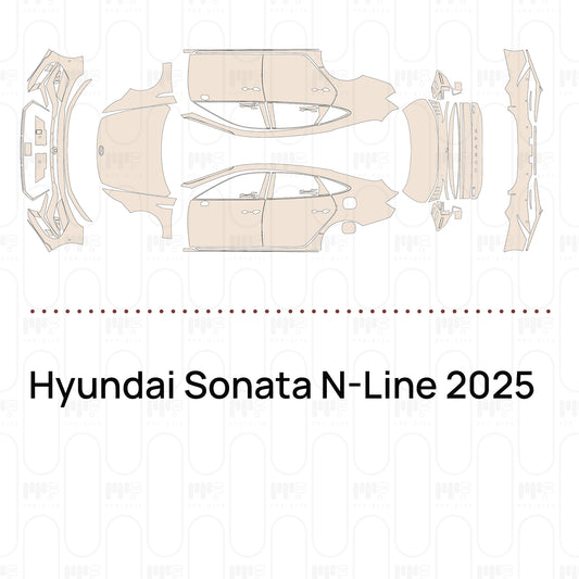 Pre-Cut PPF Hyundai Sonata N-Line 2025