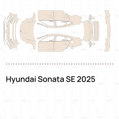 Pre-Cut PPF Hyundai Sonata SE 2025