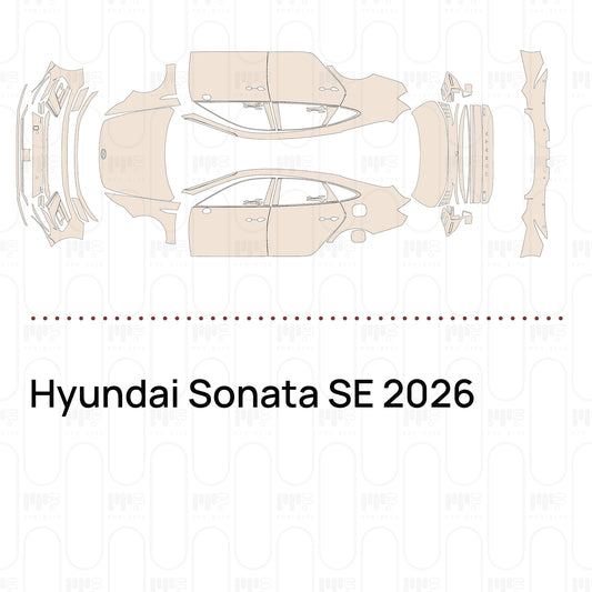 Pre-Cut PPF Hyundai Sonata SE 2026