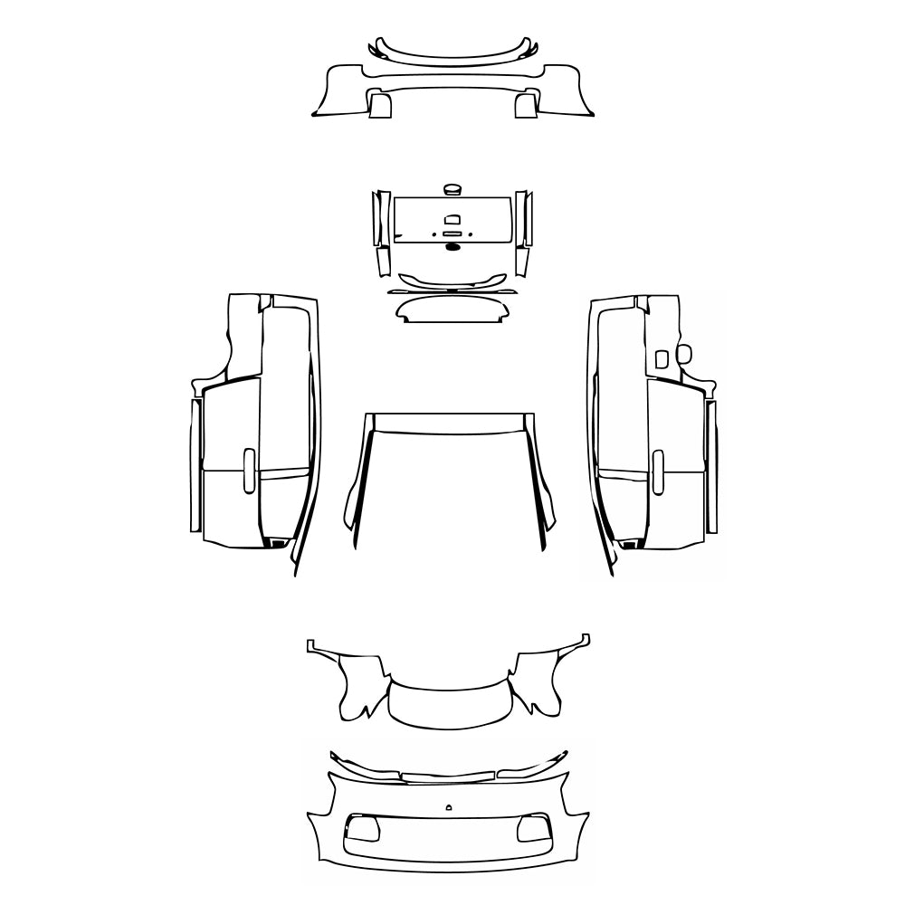 Pre-Cut PPF Hyundai Staria Base 2025