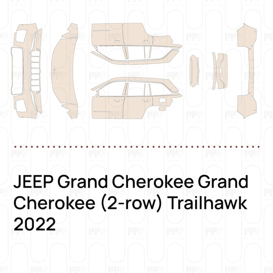 Pre-Cut PPF JEEP Grand Cherokee Grand Cherokee (2-row) Trailhawk 2022