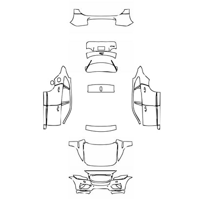 Pre-Cut PPF Jaguar F-Pace First Edition 2016 - PPF-Kits