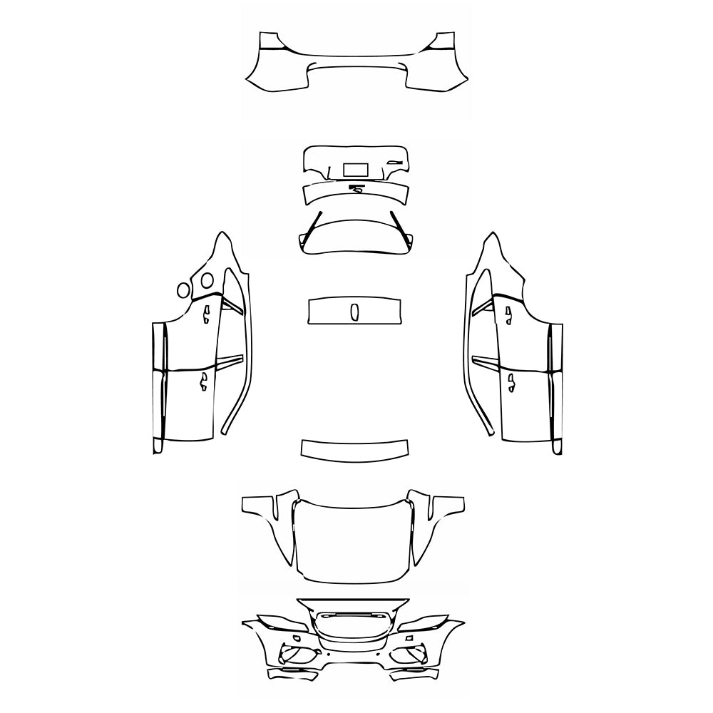Pre-Cut PPF Jaguar F-Pace R-Sport 2018 - PPF-Kits
