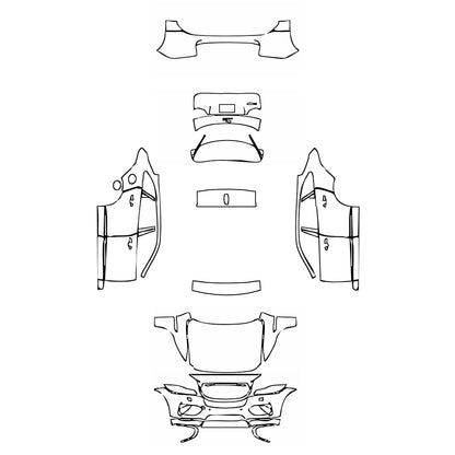 Pre-Cut PPF Jaguar F-Pace S 2016 - PPF-Kits