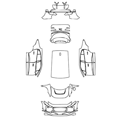 Pre-Cut PPF Jaguar I-Pace 2020 - PPF-Kits