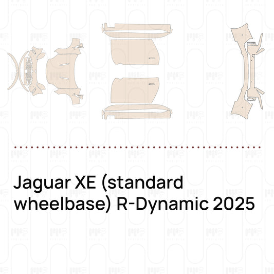 Pre-Cut PPF Jaguar XE (standard wheelbase) R-Dynamic 2025