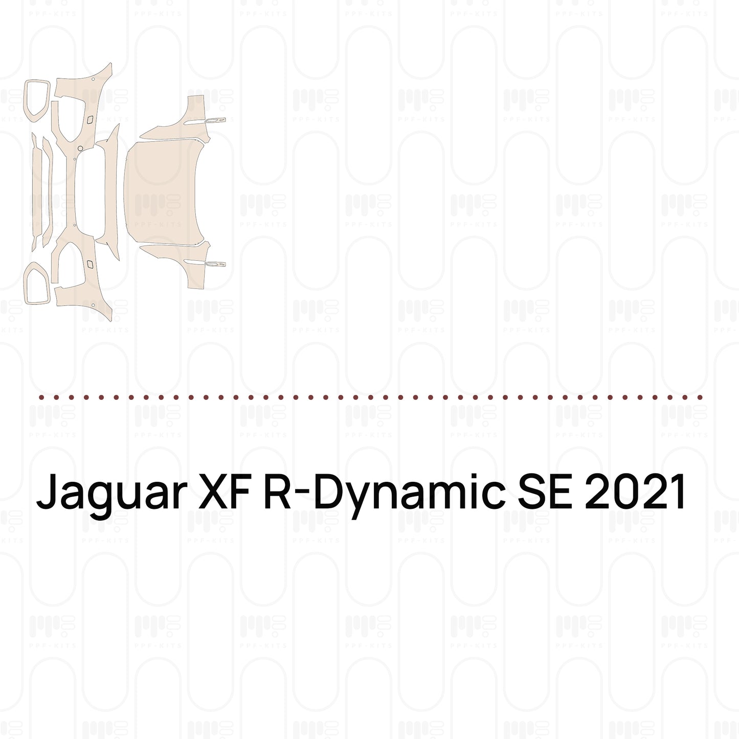 Pre-Cut PPF Jaguar XF R-Dynamic SE 2021
