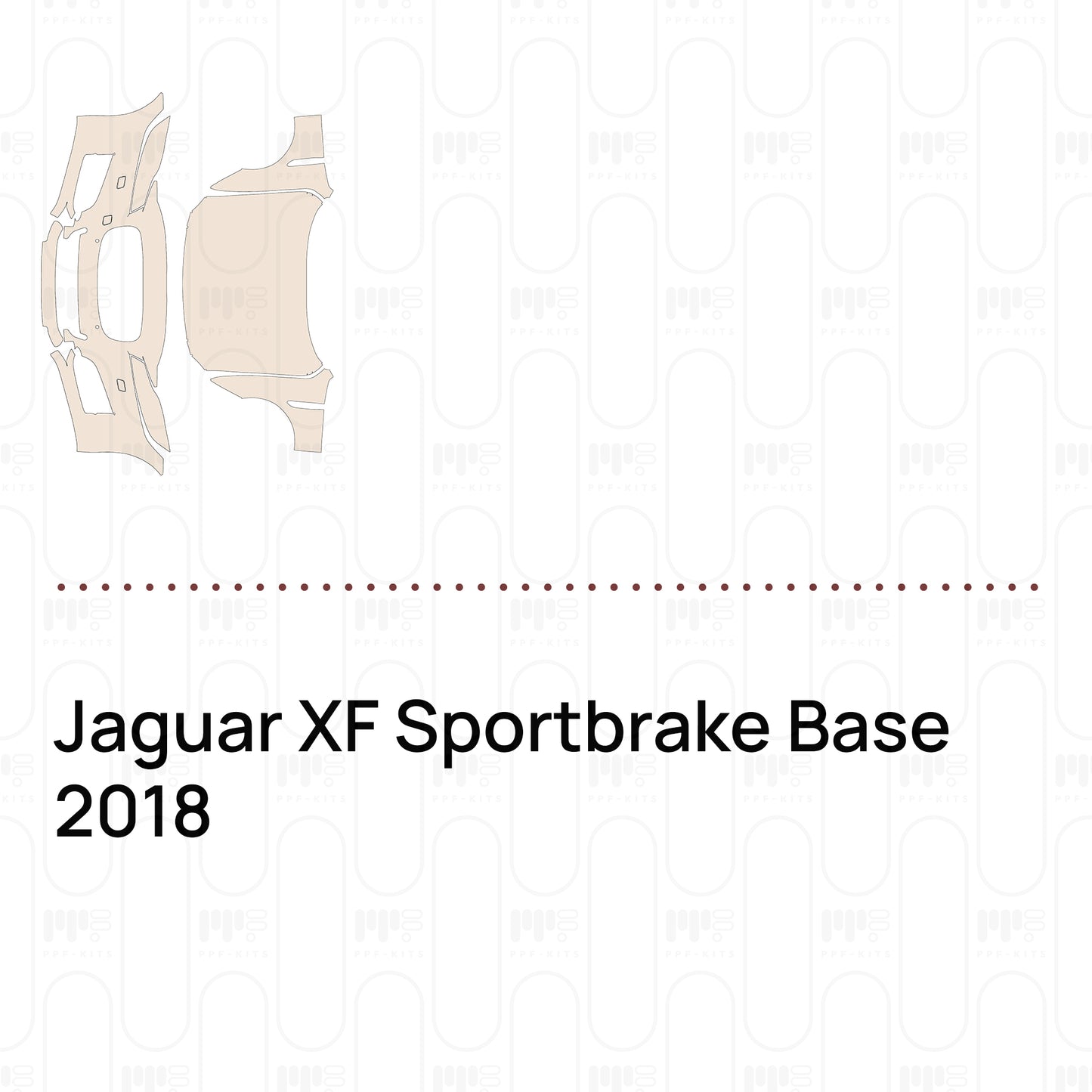 Pre-Cut PPF Jaguar XF Sportbrake Base 2018