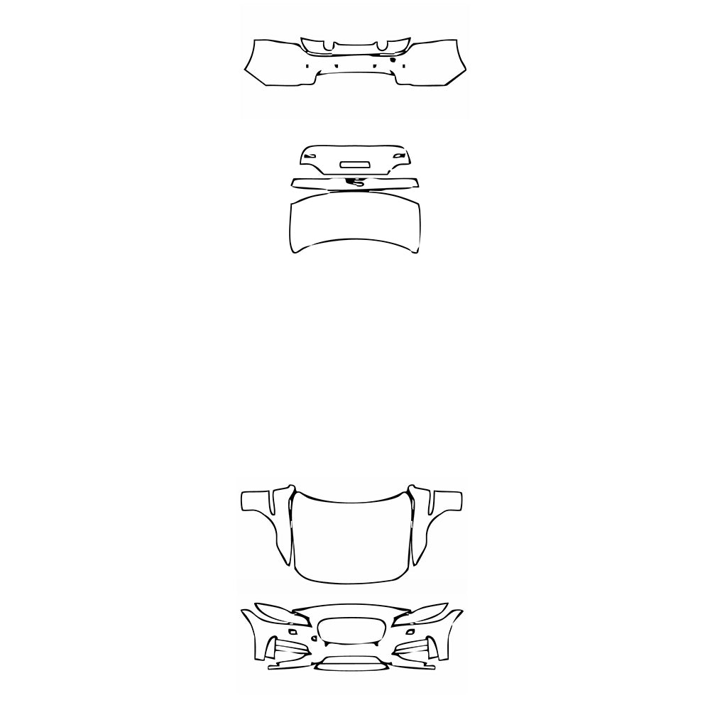 Pre-Cut PPF Jaguar XF XF R-Sport 2016 - PPF-Kits