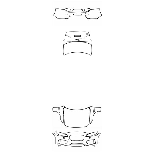 Pre-Cut PPF Jaguar XF XF S 2016 - PPF-Kits
