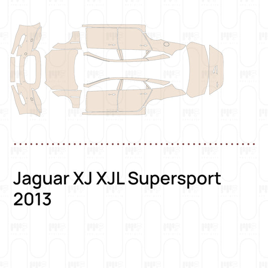 Pre-Cut PPF Jaguar XJ XJL Supersport 2013
