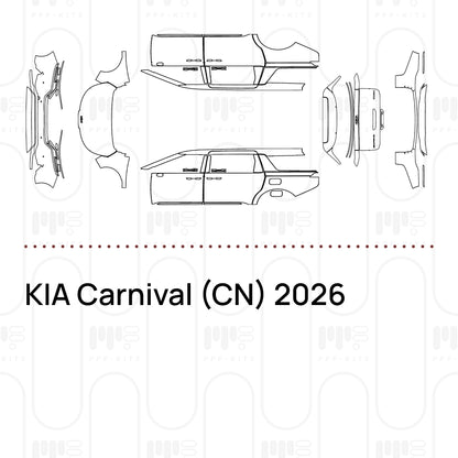 Pre-Cut PPF KIA Carnival (CN) 2026