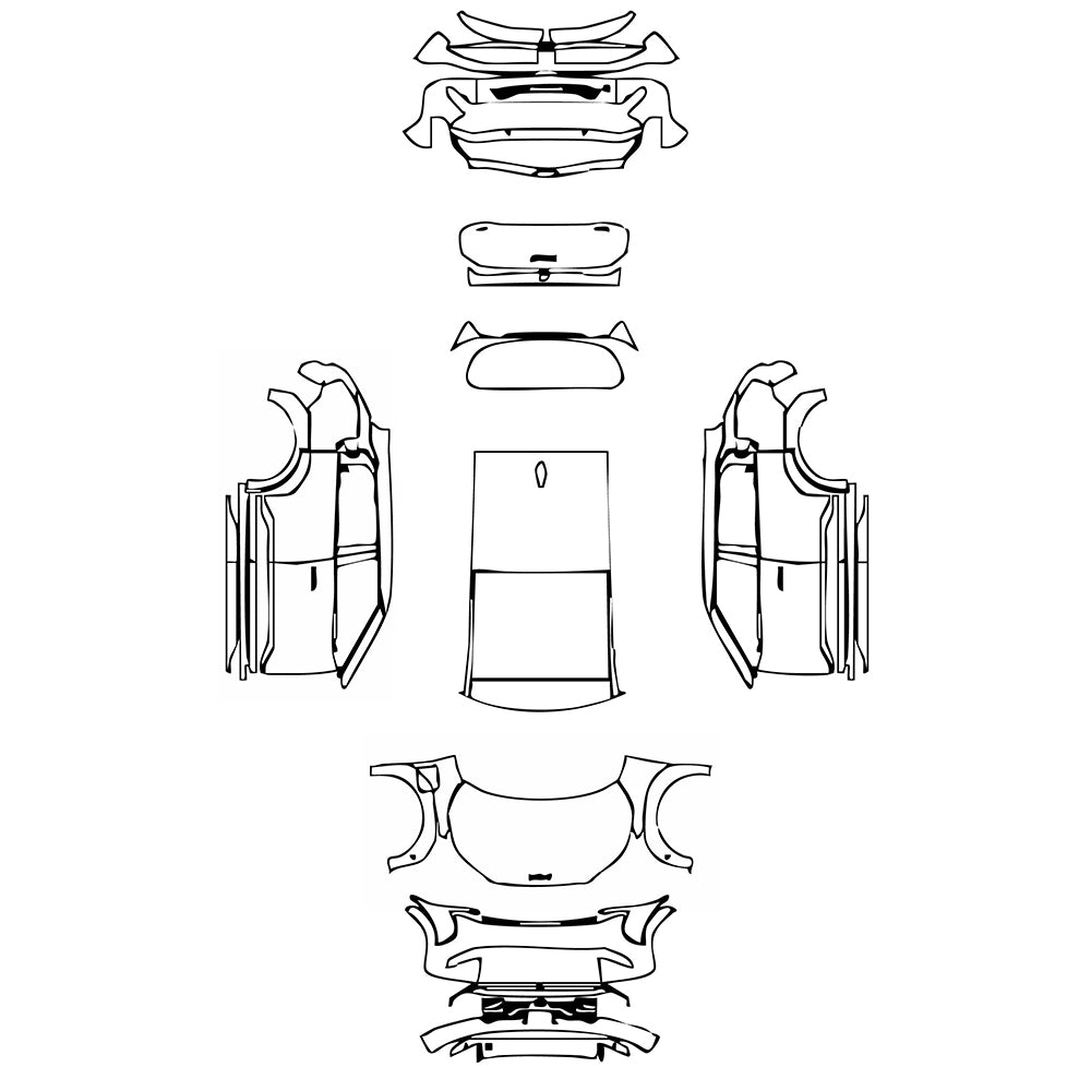 Pre-Cut PPF KIA EV3 GT-Line 2025