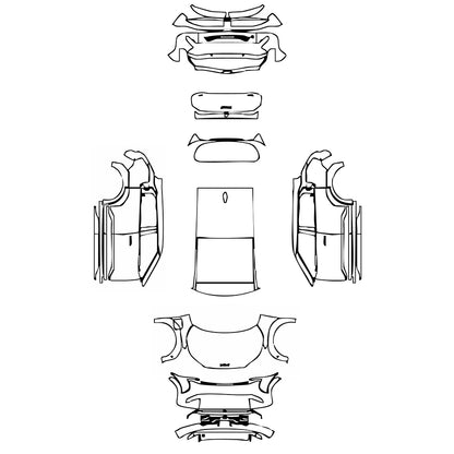 Pre-Cut PPF KIA EV3 GT-Line 2025